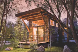 Wheelhaus Wedge tiny modular home exterior Wheelhaus Wedge tiny modular home exterior