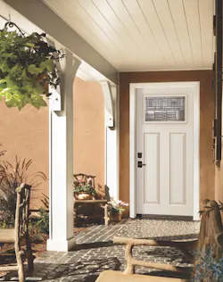 Jeld-wen exterior steel white door Jeld-wen exterior steel white door