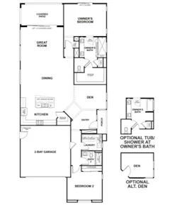 2019 Professional Builder Design Awards Gold New Community Altis model floor plans 2019 Professional Builder Design Awards Gold New Community Altis model floor plans