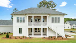 2019 Professional Builder Design Awards Silver Single Family 2001 to 3100 sf rear elevation 2019 Professional Builder Design Awards Silver Single Family 2001 to 3100 sf rear elevation