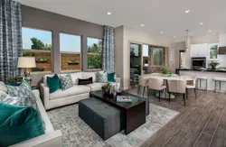 2019 Professional Builder Design Awards honorable mention multifamily living space and kitchen 2019 Professional Builder Design Awards honorable mention multifamily living space and kitchen