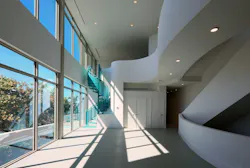 2019 Professional Builder Design Awards honorable mention custom home Florida private residence sculptural interior 2019 Professional Builder Design Awards honorable mention custom home Florida private residence sculptural interior