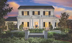 The New Home Company Sky Ranch, Calif., luxury home colonial revival exterior The New Home Company Sky Ranch, Calif., luxury home colonial revival exterior