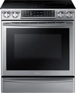 7 Samsung NE58K9560WS 30 Inch Induction Slide in Range 7 Samsung NE58K9560WS 30 Inch Induction Slide in Range