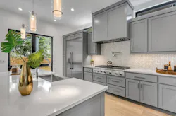 gray, high-end wall-mounted kitchen cabinets gray, high-end wall-mounted kitchen cabinets