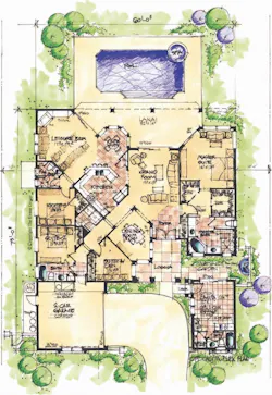 Evans Group design for a casita (plan option 2) Evans Group design for a casita (plan option 2)