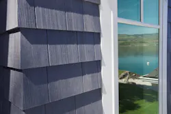 With its ½-inch-thick Sierra Premium Shake, Nichiha claims it offers the thickest fiber-cement shake available With its ½-inch-thick Sierra Premium Shake, Nichiha claims it offers the thickest fiber-cement shake available