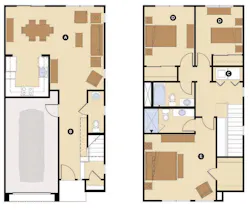 The Santa Rosa floorplan The Santa Rosa floorplan