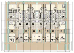 Courtyards floorplan Courtyards floorplan