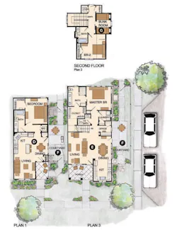 THE COTTAGES AT CARDINAL WOODS, PLAN 1 THE COTTAGES AT CARDINAL WOODS, PLAN 1