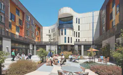 Dr George Davis Courtyard Dr George Davis Courtyard