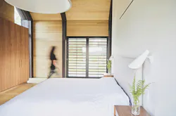 Kebony wood used on interior of Hudson Valley home by Amalgam Studio Kebony wood used on interior of Hudson Valley home by Amalgam Studio