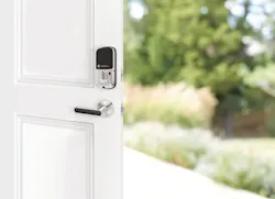 Yale Home and LiftMaster teamed up for the Touchscreen Deadbolt smart home lock Yale Home and LiftMaster teamed up for the Touchscreen Deadbolt smart home lock