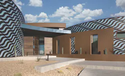 new-american-home-2020-desert-home-exterior-entry-curved walls new-american-home-2020-desert-home-exterior-entry-curved walls