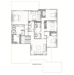 Topaz Plan 4 home design second floor plan by Kevin Crook architect Topaz Plan 4 home design second floor plan by Kevin Crook architect