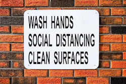 Sign wash hands Sign wash hands