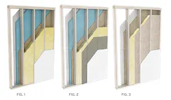 three wood-frame wall assemblies with different insulation and vapor retarding options three wood-frame wall assemblies with different insulation and vapor retarding options