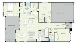 Lowder Homes floor plan with easy living design features Lowder Homes floor plan with easy living design features