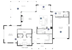 floor plan of The Davidson Collection by Robert Hidey floor plan of The Davidson Collection by Robert Hidey
