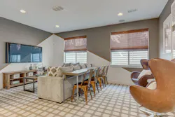 home entertainment space designed by Osmosis Architecture home entertainment space designed by Osmosis Architecture