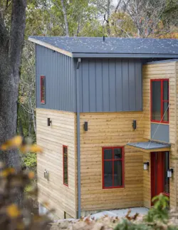 Exterior view of the Sikes Residence by Sol Design + Consulting Exterior view of the Sikes Residence by Sol Design + Consulting