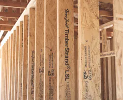 Weyerhaeuser TimberStrand laminated strand lumber Weyerhaeuser TimberStrand laminated strand lumber