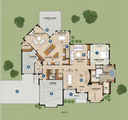 Plan for The Jeffrey designed by GMD Design Group Plan for The Jeffrey designed by GMD Design Group