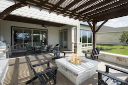 Provence backyard Provence backyard