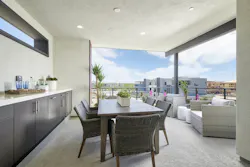 Covered deck and bonus room Covered deck and bonus room