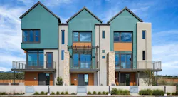 Exterior elevation for Evergreen at Rise designed by Dahlin Group Architecture Exterior elevation for Evergreen at Rise designed by Dahlin Group Architecture