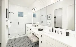 Black and white bathroom design Black and white bathroom design