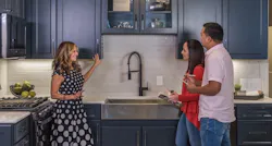 Sales in new-home design studio Sales in new-home design studio