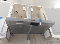 Smart range hood in development Smart range hood in development