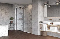 Wilsonart's Wetwall panel system is a Pro Builder 2022 Top 100 product Wilsonart's Wetwall panel system is a Pro Builder 2022 Top 100 product