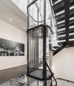 Savaria Vuelift elevator is a Pro Builder 2022 Top 100 product Savaria Vuelift elevator is a Pro Builder 2022 Top 100 product