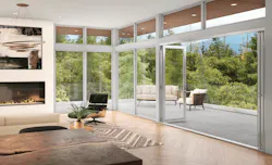 Milgard Windows & Doors' AX550 Moving Glass Walls are a Pro Builder 2022 Top 100 product Milgard Windows & Doors' AX550 Moving Glass Walls are a Pro Builder 2022 Top 100 product
