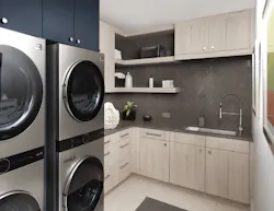 Laundry cabinets by Wellborn Cabinets are a Pro Builder 2022 Top 100 product Laundry cabinets by Wellborn Cabinets are a Pro Builder 2022 Top 100 product