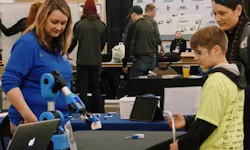 Build My Future robotic exhibit Build My Future robotic exhibit