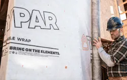 Typar's Drainable Wrap is a Pro Builder 2022 Top 100 product Typar's Drainable Wrap is a Pro Builder 2022 Top 100 product