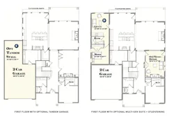 First plan options for TK Design & Associates' Plan 350 multi-gen home First plan options for TK Design & Associates' Plan 350 multi-gen home
