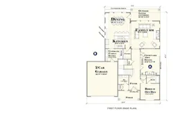 First floor base plan of TK Design & Associates' Plan 350 multi-gen home First floor base plan of TK Design & Associates' Plan 350 multi-gen home