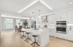 The kitchen in 2022 Builder of the Year Van Metre Homes' POWERhaus The kitchen in 2022 Builder of the Year Van Metre Homes' POWERhaus