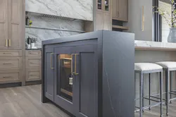 2022 BALA kitchens Rochester kitchen island with wine storage 2022 BALA kitchens Rochester kitchen island with wine storage