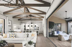 Living space in a Camelot Homes designed home Living space in a Camelot Homes designed home