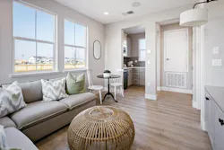 Multigenerational suite niche design off the living room Multigenerational suite niche design off the living room