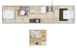 Via tiny home on wheels floor plan Via tiny home on wheels floor plan