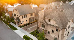 Streetscape and home exteriors at infill development Downton Walk, a BALA winner winner Streetscape and home exteriors at infill development Downton Walk, a BALA winner winner