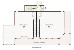 Larry W. Garnett's floor plans for the on-the-boards design for the Cardinal Wood Live Work project Larry W. Garnett's floor plans for the on-the-boards design for the Cardinal Wood Live Work project