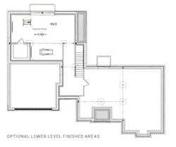 Optional lower-level plan of #4 home in Downton Walk, an infill BALA winner Optional lower-level plan of #4 home in Downton Walk, an infill BALA winner