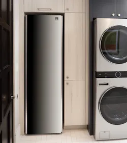 LG Styler in the laundry of The New American Home 2021 LG Styler in the laundry of The New American Home 2021